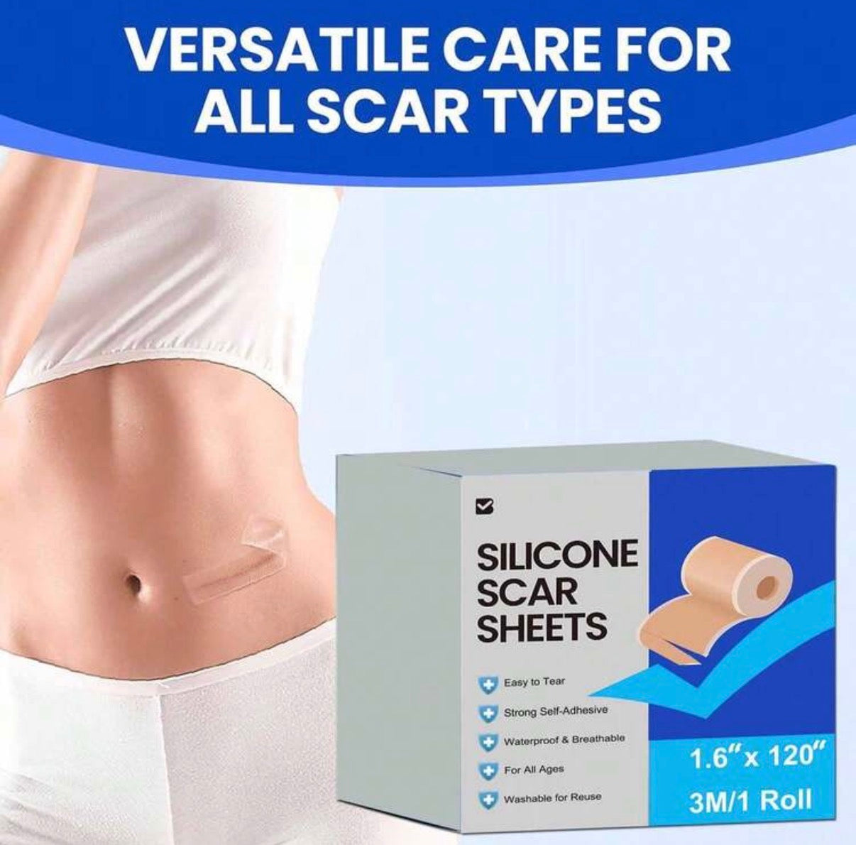 DermaLuxSA Advanced StretchMark Repair Patches – Skin Smoothing Therapy