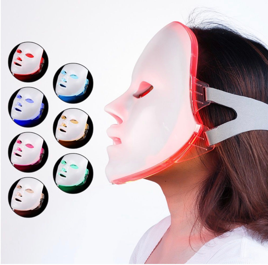 Radiance Red LED Therapy Facial Mask – Anti-Aging Glow